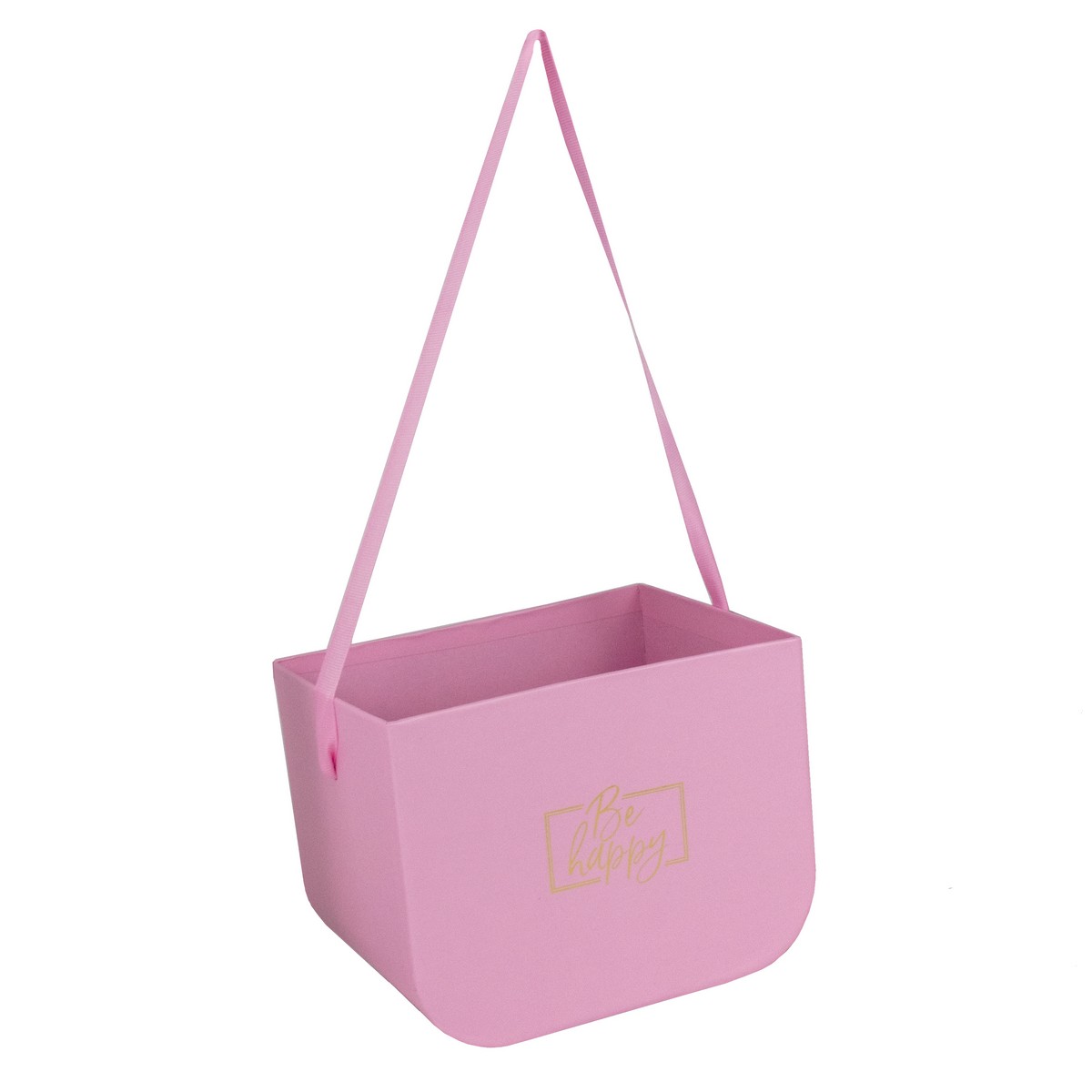 Набор коробок для цветов 3шт., 16,5х12хH12,5 см, розовый в интернет-магазине флористических аксессуаров Азалия Декор