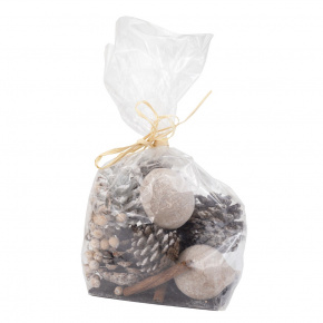 Набор шишек и сухоцветов 360гр., цв. в асс. в интернет-магазине флористических аксессуаров Азалия Декор