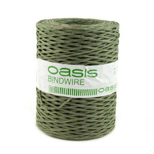 Проволока с бумажным покрытием 0.4 мм 205 м зеленая в интернет-магазине флористических аксессуаров Азалия Декор