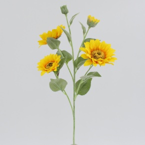 Подсолнух, 66см, желтый в интернет-магазине флористических аксессуаров Азалия Декор