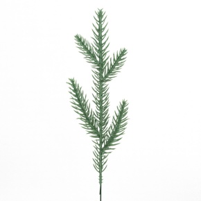 Ветка еловая, 25см, голубой в интернет-магазине флористических аксессуаров Азалия Декор