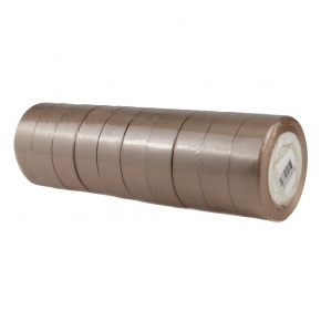 Набор лент 10шт. (атлас), 25 мм 25 ярдов, бежевый в интернет-магазине флористических аксессуаров Азалия Декор