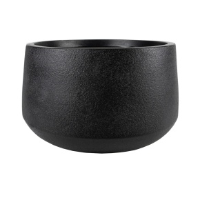 Кашпо Сэнд (файбергласс), D24xH14,5см, черный в интернет-магазине флористических аксессуаров Азалия Декор