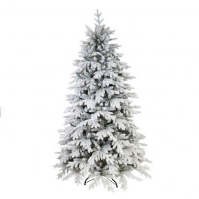 Ель искусственная заснеженная Кремлевская (PVC+PE), 2,1м, белый в интернет-магазине флористических аксессуаров Азалия Декор