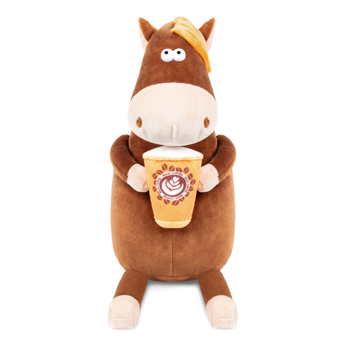 Игрушка м/н Коняш Кофемэн, 22см, коричневый в интернет-магазине флористических аксессуаров Азалия Декор