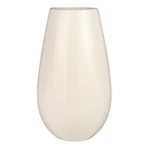 Ваза Бергамо (керамика), D16xH27см, кремовый в интернет-магазине флористических аксессуаров Азалия Декор