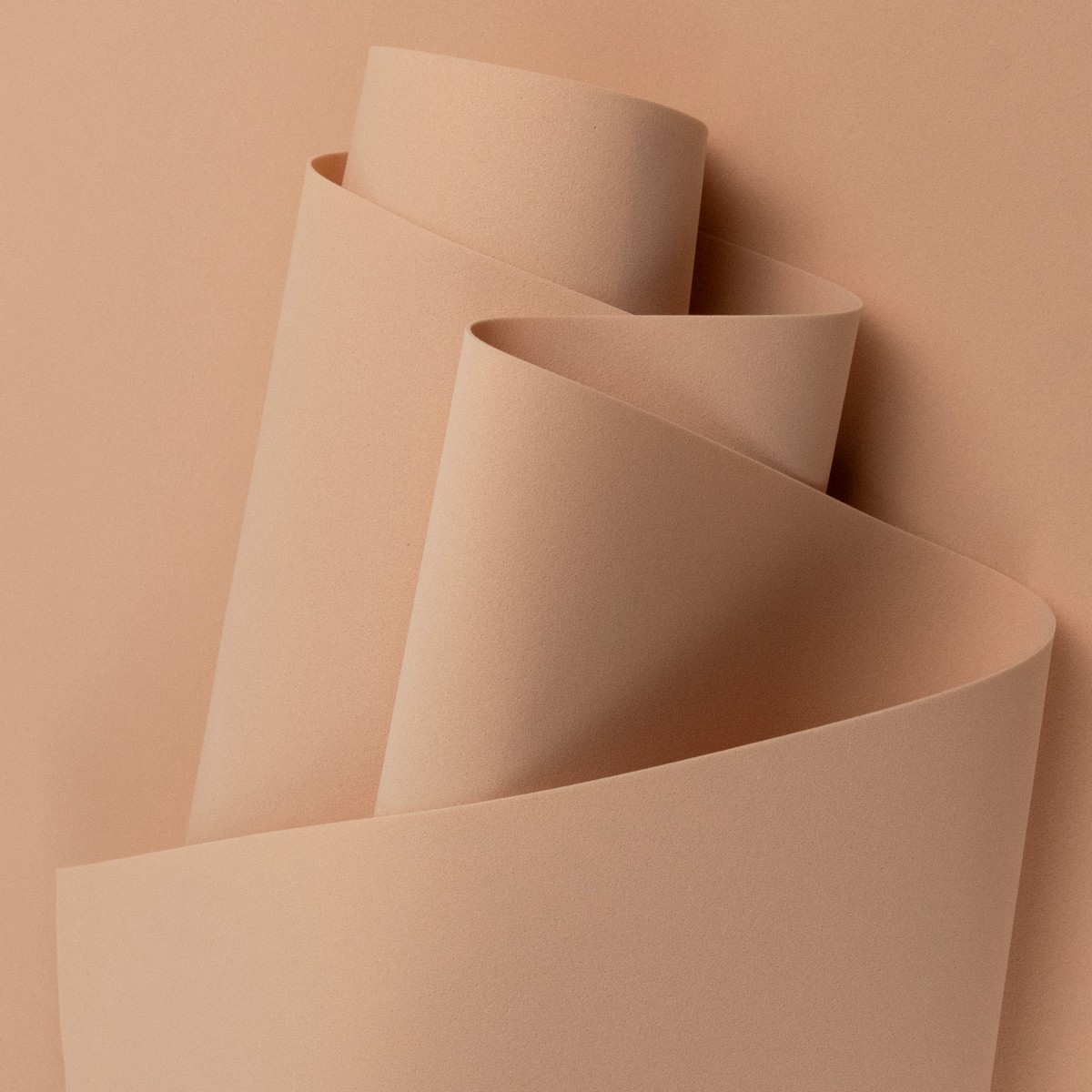 Фоамиран 10 листов 1 мм, 60х70см, бежевый в интернет-магазине флористических аксессуаров Азалия Декор