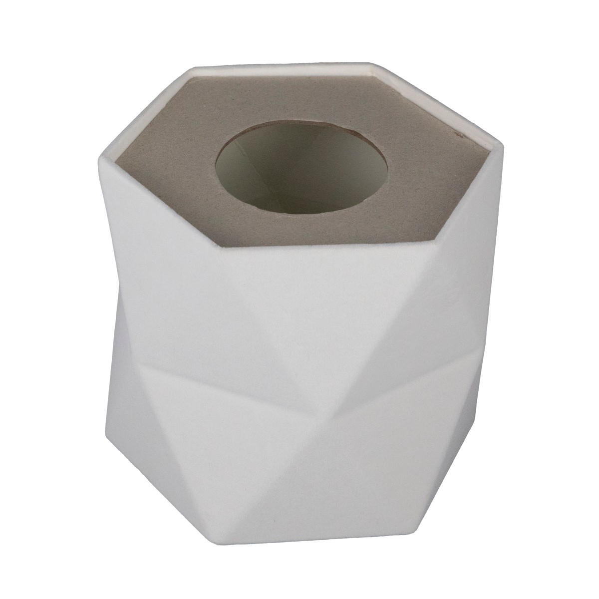 Кашпо для цветов, 16,6x14,6x15см,белый в интернет-магазине флористических аксессуаров Азалия Декор