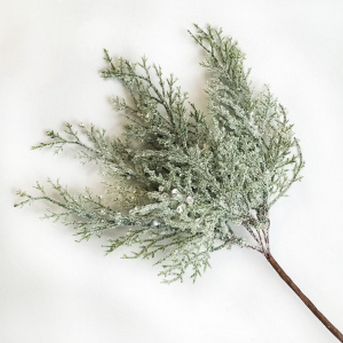 Ветки туи на вставке 6шт., 24см, зеленый в интернет-магазине флористических аксессуаров Азалия Декор