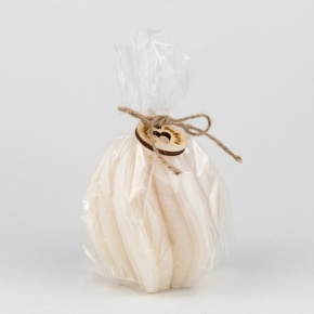 Свеча Моника (34 часа), D9xH8,5см, айвори в интернет-магазине флористических аксессуаров Азалия Декор