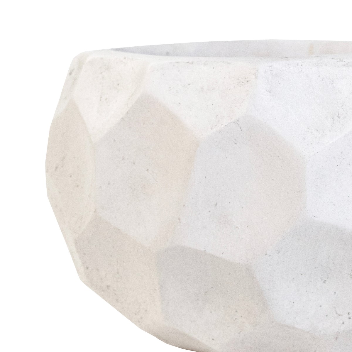 Кашпо Соты (файбергласс), D42xH22см, белый в интернет-магазине флористических аксессуаров Азалия Декор