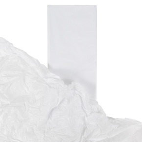 Бумага тишью 10 шт., 50x66 см, белый в интернет-магазине флористических аксессуаров Азалия Декор