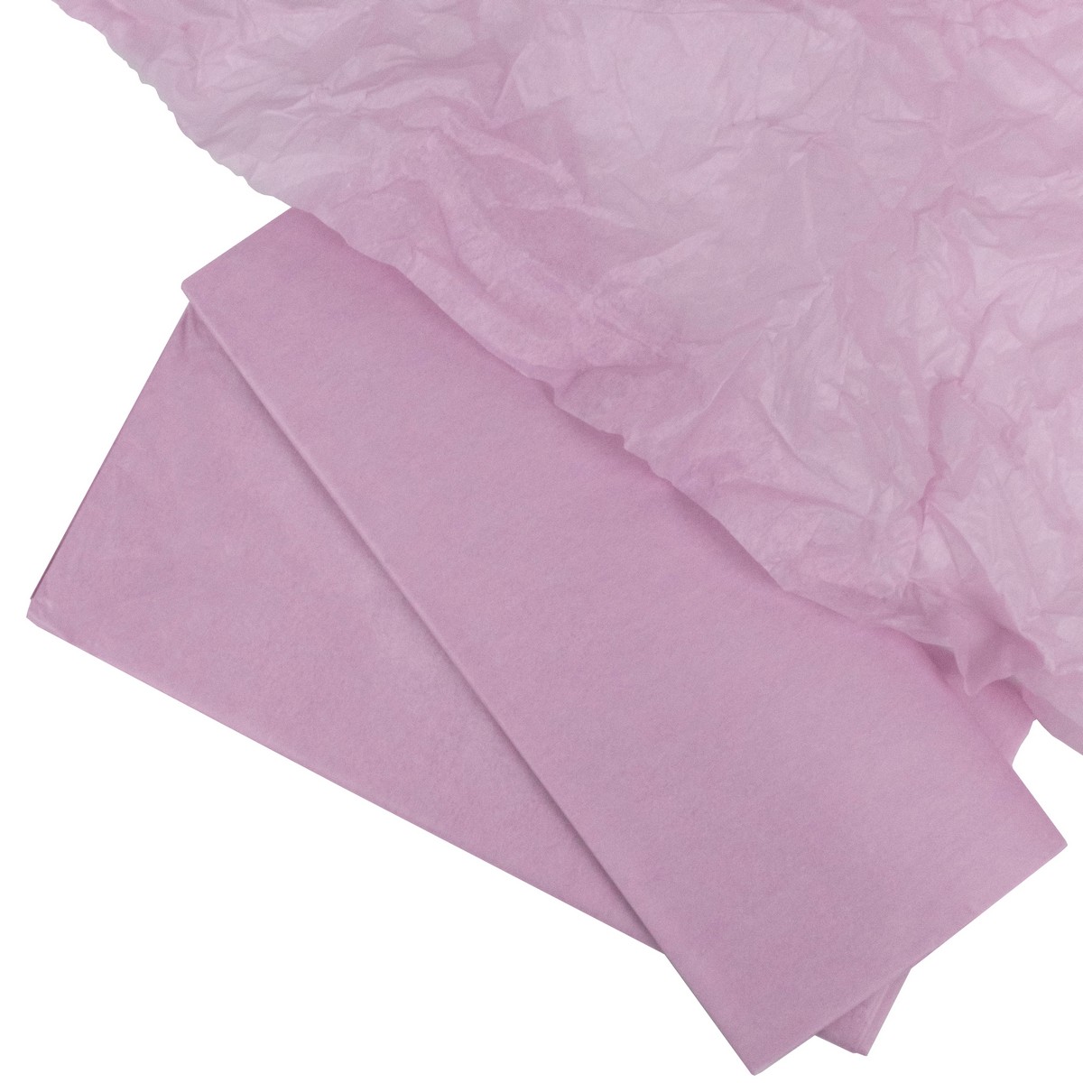 Бумага тишью 10 шт., 50x66 см, светло-лиловый в интернет-магазине флористических аксессуаров Азалия Декор