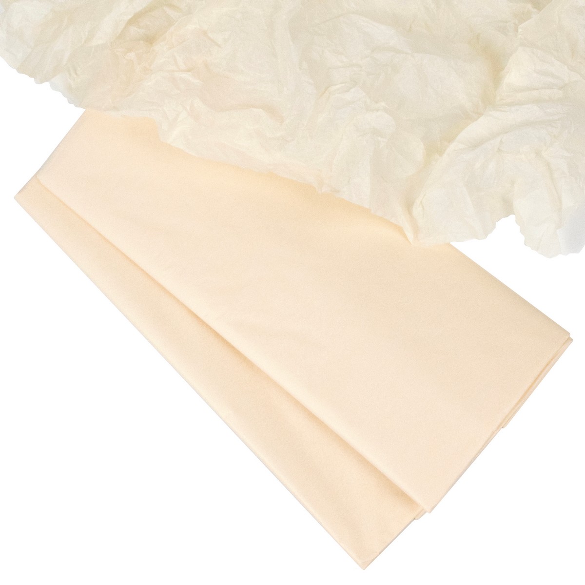 Бумага тишью 10 шт., 50x66 см, слоновая кость в интернет-магазине флористических аксессуаров Азалия Декор