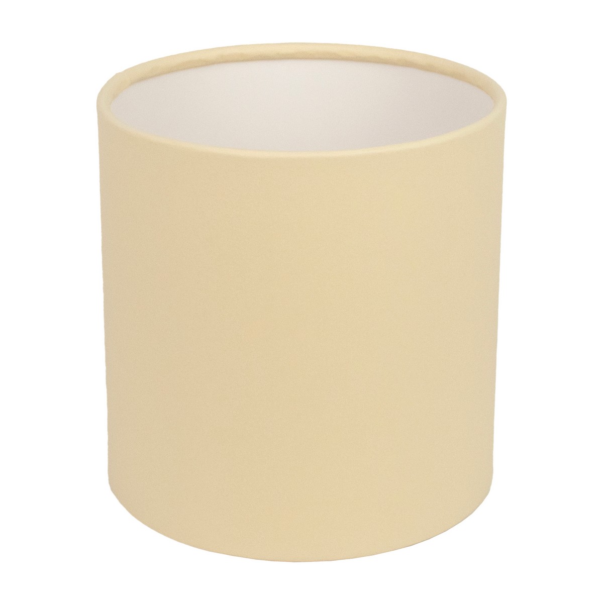 Коробка подарочная круглая без крышки, D21xH19 см, слоновая кость в интернет-магазине флористических аксессуаров Азалия Декор