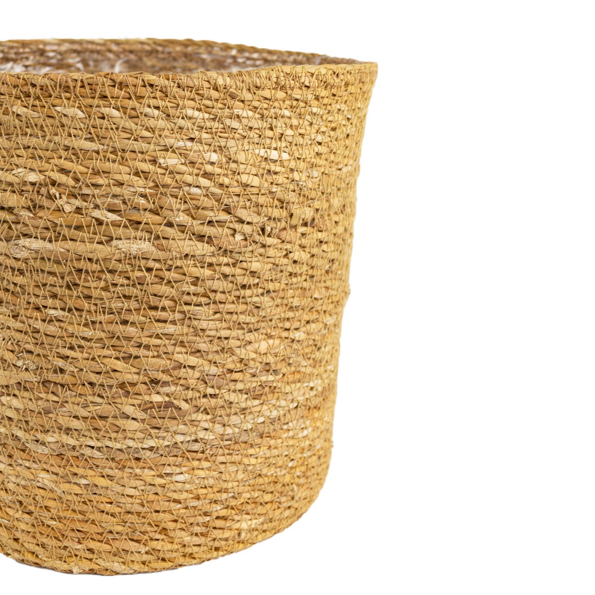 Набор корзин плетеных 3шт. (растительный материал), D28хH28см, натуральный в интернет-магазине флористических аксессуаров Азалия Декор