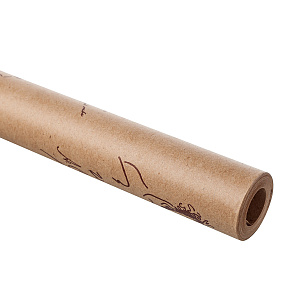 Бумага упаковочная крафт Пушкин 60гр, 70 см 10 м, 0,420 кг, коричневый/натуральный в интернет-магазине флористических аксессуаров Азалия Декор