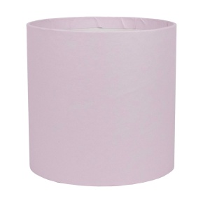 Коробка подарочная круглая без крышки, D18xH18 см, светло-сиреневый в интернет-магазине флористических аксессуаров Азалия Декор