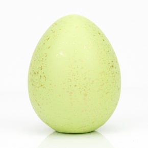 Сувенир Яйцо (полирезин), H7,5xD5,5см, зеленый в интернет-магазине флористических аксессуаров Азалия Декор