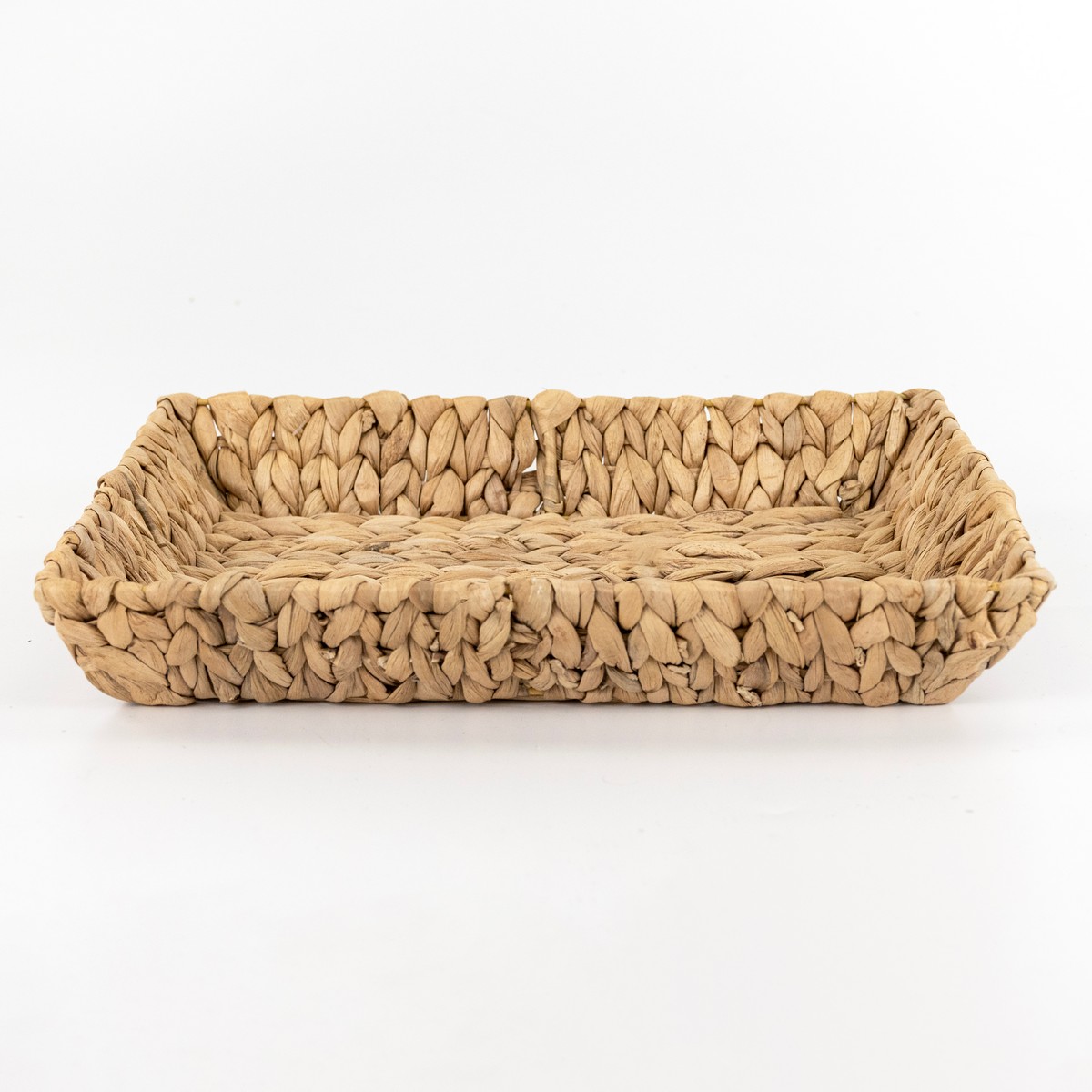 Поднос плетеный (водный гиацинт), 33х26xH6см, натуральный в интернет-магазине флористических аксессуаров Азалия Декор