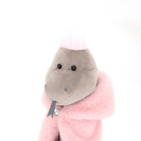 Игрушка м/н Змея Розалинда, 30см, серый в интернет-магазине флористических аксессуаров Азалия Декор