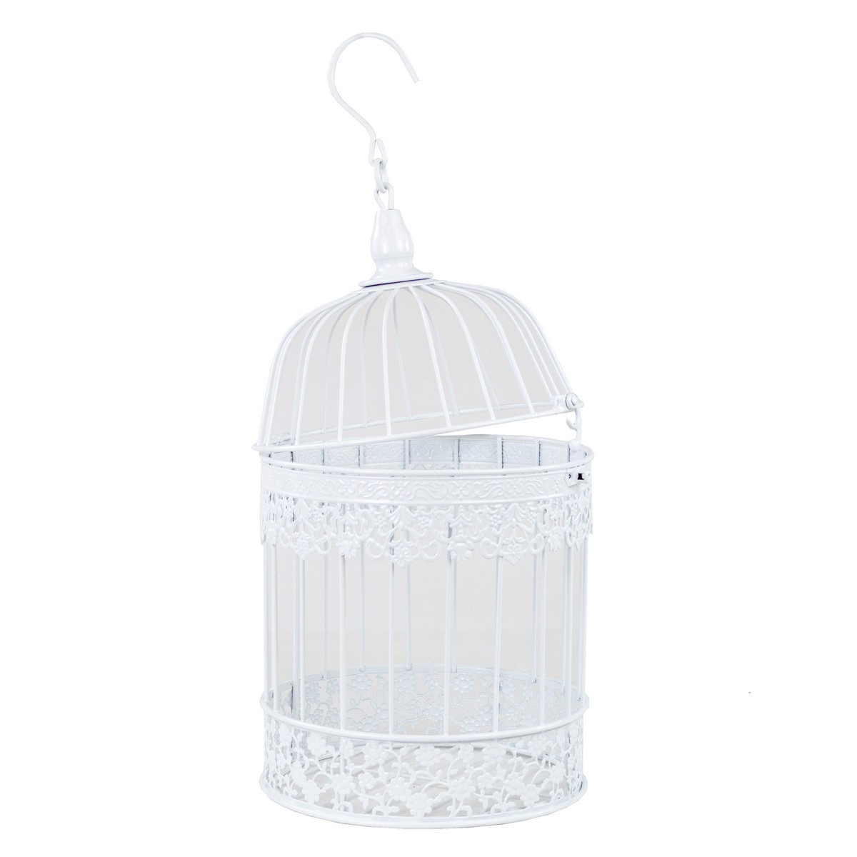 Набор Клеток 2шт. (металл), 25хH49см, белый в интернет-магазине флористических аксессуаров Азалия Декор