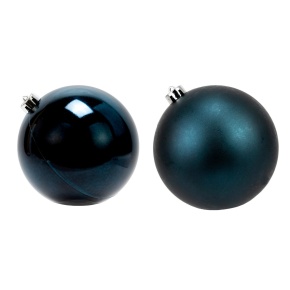 Украшение подвесное Шар (пластик), D15см, в асс., синий в интернет-магазине флористических аксессуаров Азалия Декор