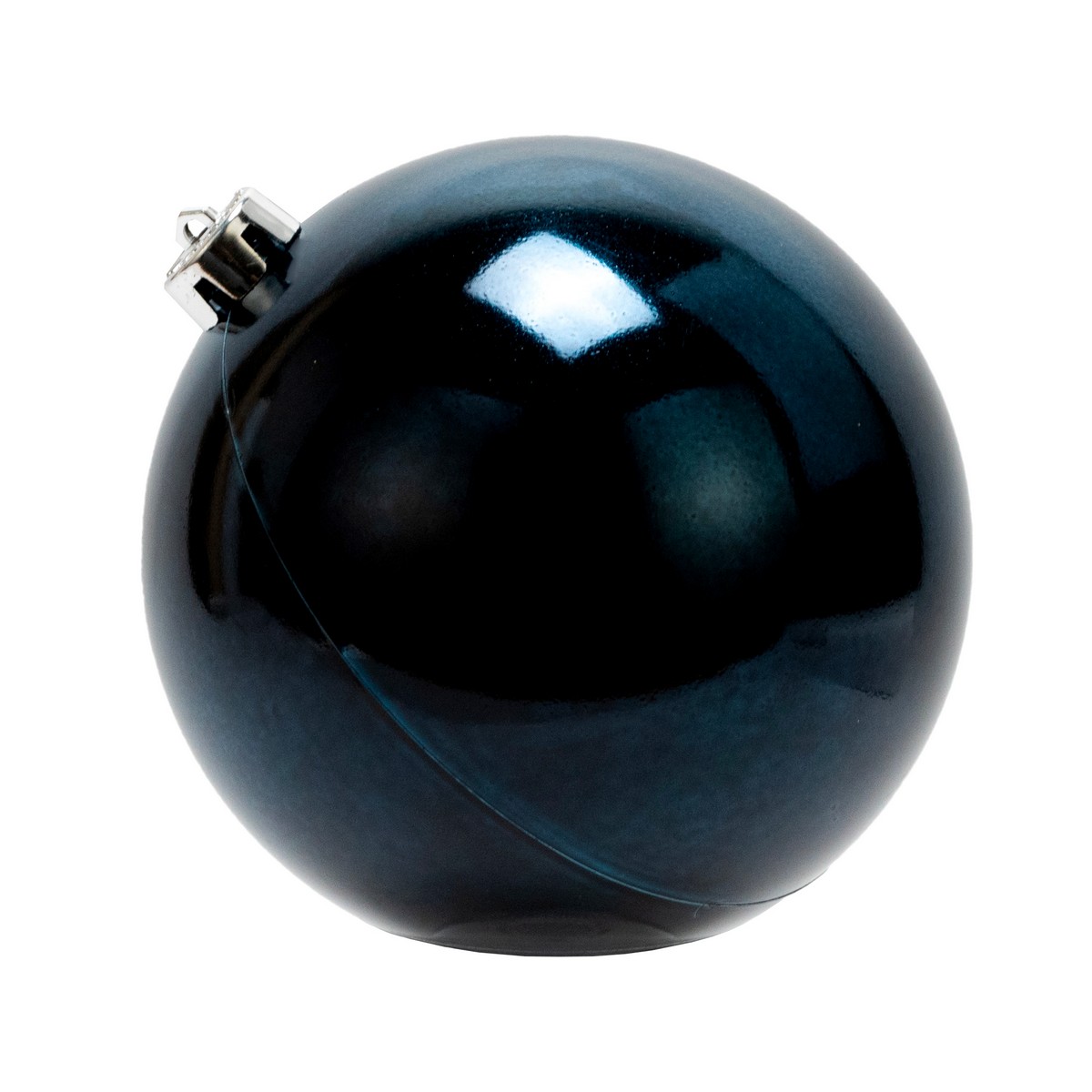Украшение подвесное Шар (пластик), D15см, в асс., синий в интернет-магазине флористических аксессуаров Азалия Декор