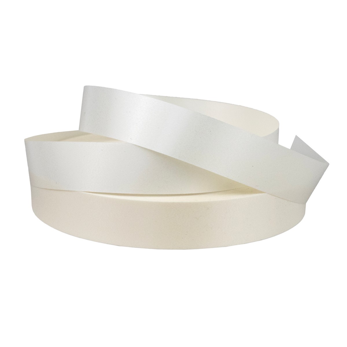 Лента (полипропилен) 20 мм 100 ярдов, молочный в интернет-магазине флористических аксессуаров Азалия Декор
