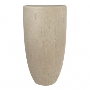 Кашпо Спарк (файбергласс), D32xH62см, бежевый в интернет-магазине флористических аксессуаров Азалия Декор