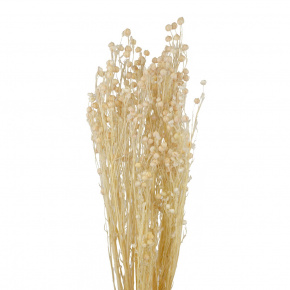Набор льна 50гр., 60 см, белый в интернет-магазине флористических аксессуаров Азалия Декор