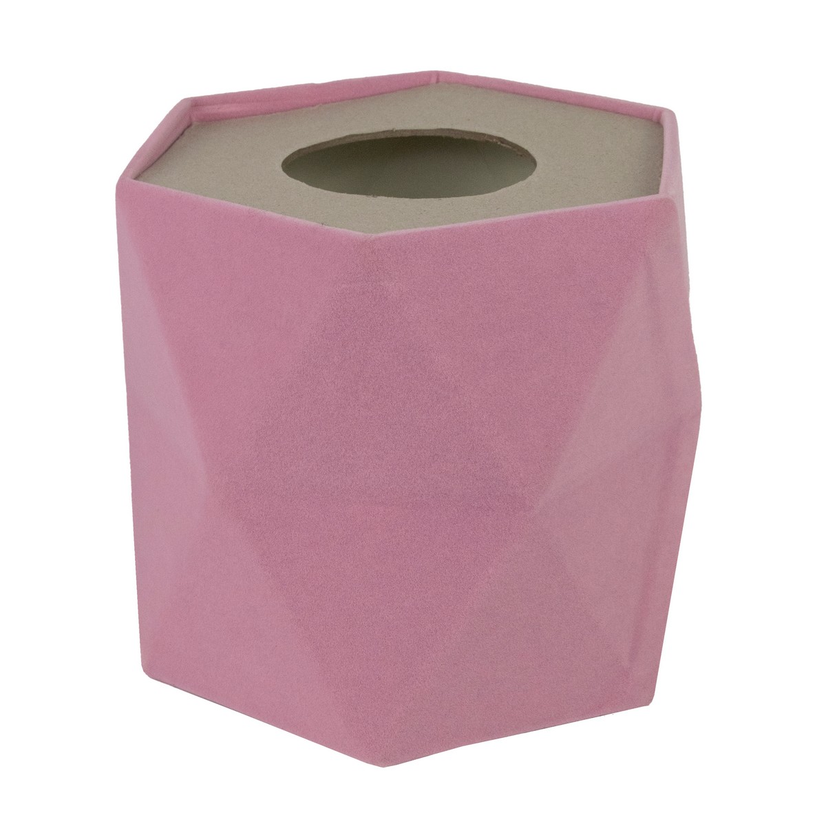 Кашпо для цветов, 16,6x14,6x15см, фиолетовый в интернет-магазине флористических аксессуаров Азалия Декор