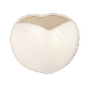 Кашпо Катера (керамика), D16,5хH14см, белый в интернет-магазине флористических аксессуаров Азалия Декор