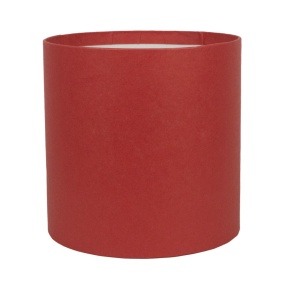 Коробка подарочная круглая без крышки, D16xH16 см, красный в интернет-магазине флористических аксессуаров Азалия Декор