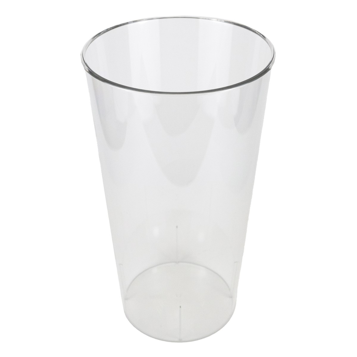 Ваза для срезанных цветов (пластик), D21хН38см, прозрачный в интернет-магазине флористических аксессуаров Азалия Декор