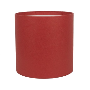 Коробка подарочная круглая без крышки, D14xH14 см, красный в интернет-магазине флористических аксессуаров Азалия Декор