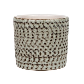 Кашпо Антик (керамика), D7xH6,5см, 0,18л, цв. в асс. в интернет-магазине флористических аксессуаров Азалия Декор