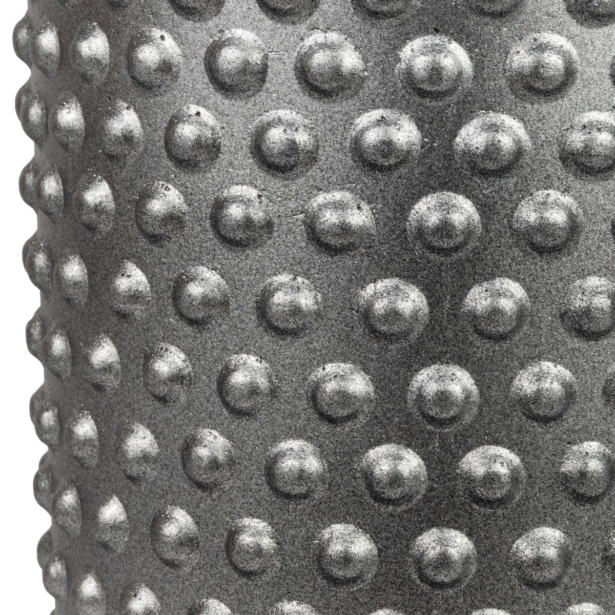 Кашпо Драже (бетон), D15xH15см, 1,8л, чёрный в интернет-магазине флористических аксессуаров Азалия Декор