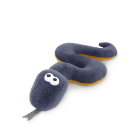 Игрушка м/н Ужик Вжик, 15см, синий в интернет-магазине флористических аксессуаров Азалия Декор