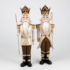 Сувенир Щелкунчик (полирезин), Н30,5х9,5х7см, в асс., коричневый в интернет-магазине флористических аксессуаров Азалия Декор