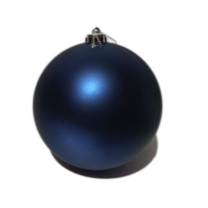 Украшение подвесное Шар (пластик), D15см, темн.-син., в асс. в интернет-магазине флористических аксессуаров Азалия Декор