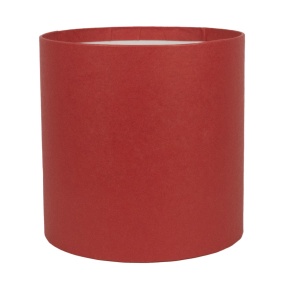 Коробка подарочная круглая без крышки, D18xH18 см, красный в интернет-магазине флористических аксессуаров Азалия Декор
