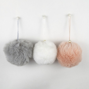 Украшение подвесное Шар, D6,5см, цв. в асс. в интернет-магазине флористических аксессуаров Азалия Декор