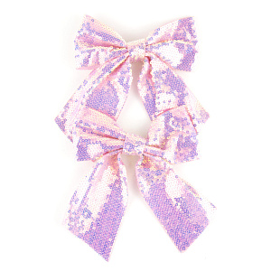 Набор украшений Бант 2шт., 13х13см, роз. в интернет-магазине флористических аксессуаров Азалия Декор