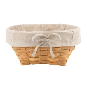 Корзина для хранения, D25xH12см, натуральный в интернет-магазине флористических аксессуаров Азалия Декор