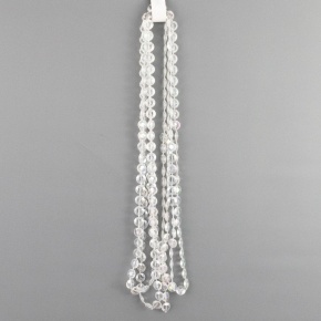 Гирлянда Бусы, 2,7мх10мм, прозрачный перламутровый в интернет-магазине флористических аксессуаров Азалия Декор