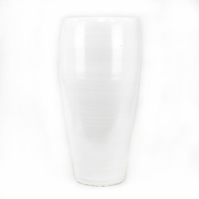 Ваза (керамика), D29хН60см, белый в интернет-магазине флористических аксессуаров Азалия Декор