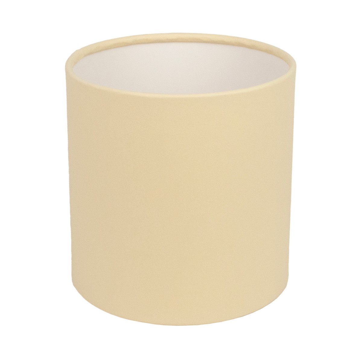 Коробка подарочная круглая без крышки, D16xH15 см, слоновая кость в интернет-магазине флористических аксессуаров Азалия Декор