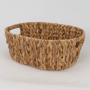 Поднос плетеный (растительный материал), 42x31хH15см, натуральный в интернет-магазине флористических аксессуаров Азалия Декор