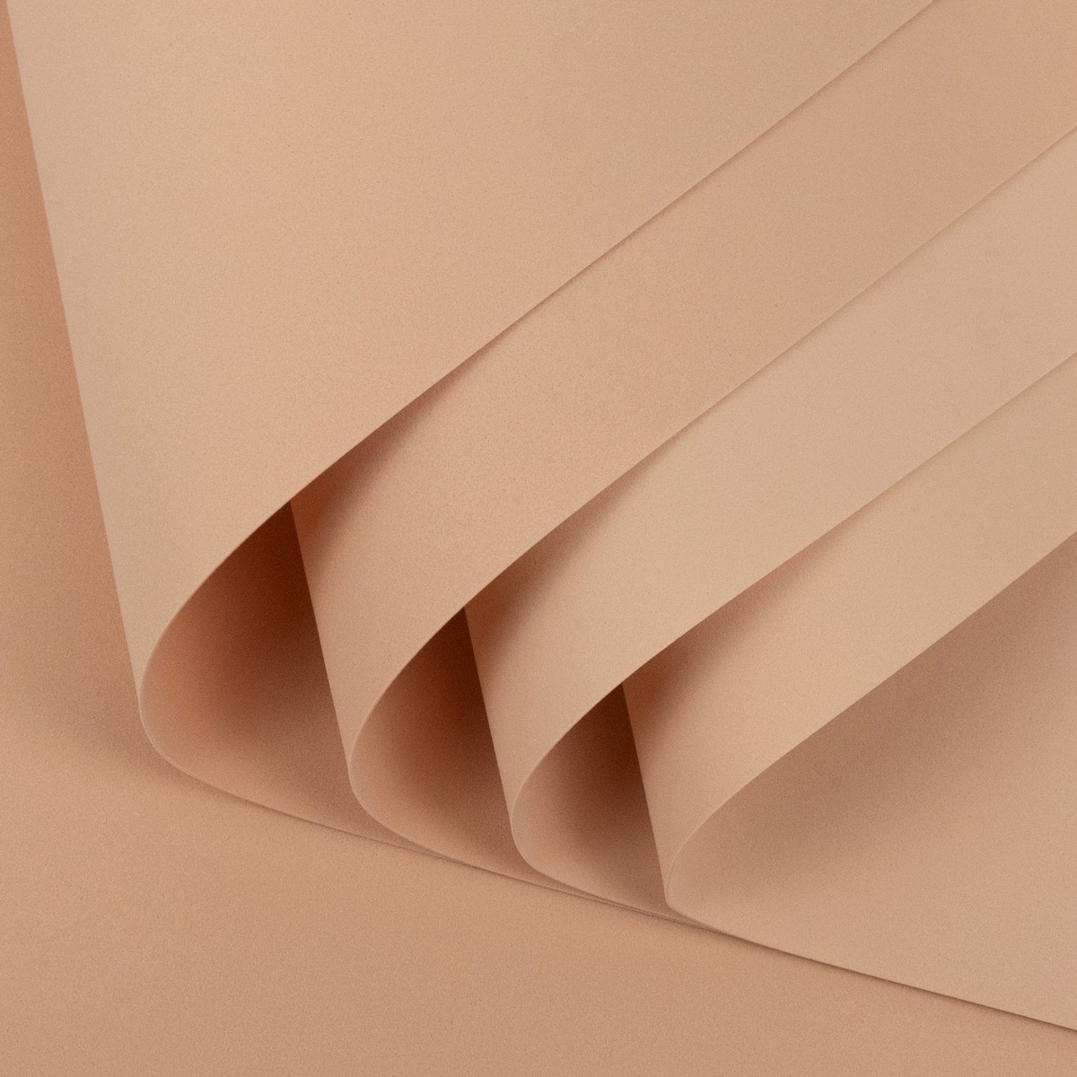 Фоамиран 10 листов 1 мм, 60х70см, бежевый в интернет-магазине флористических аксессуаров Азалия Декор
